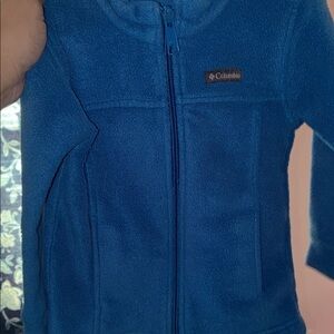Columbia Vibrant Blue Fleece Jacket